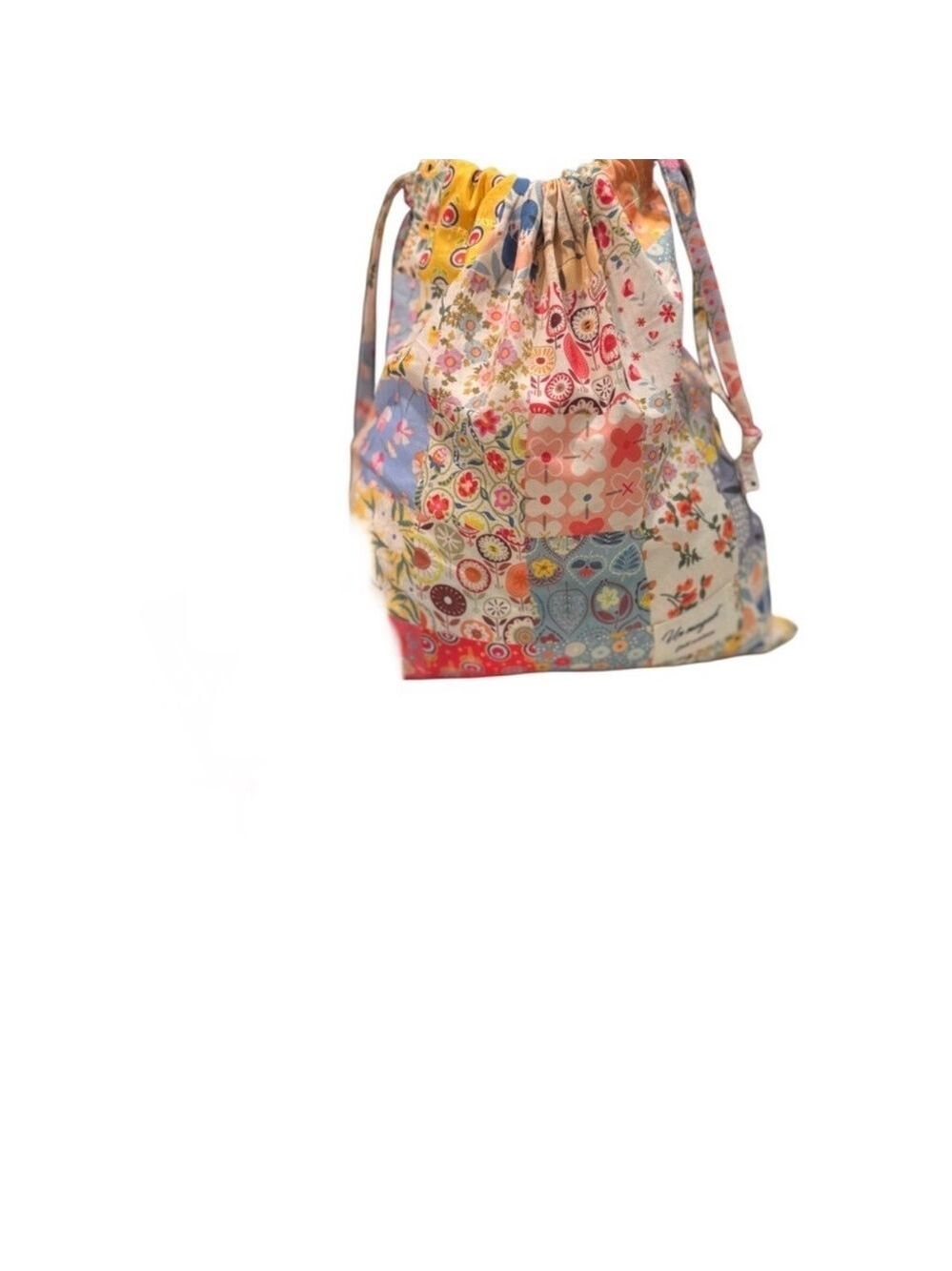 Drawstring Backpack Retro Print - Picture 5 of 5